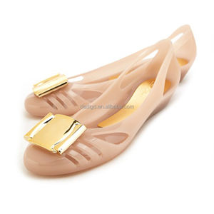 รองเท้าบัลเล่ต์เบอร์มิวดาสำหรับผู้หญิง, ขนาด34-41รองเท้าส้นตึกเจลลี่ - Product Image 1