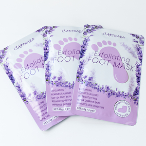 Masque pour les pieds à la lavande, soin exfoliant pour les pieds, traitement pour des pieds doux et lisses, masque pour les pieds CARTHAEA - Product Image 2