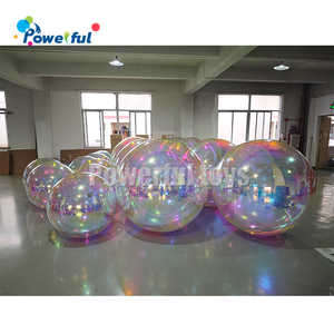 Bolas brillantes grandes Globo de espejo gigante hermético Esfera sellada de PVC grande para eventos - Product Image 5
