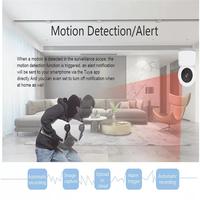Wistino 2MP CCTV cámara de seguridad visión nocturna a todo color almacenamiento en la nube cámara interior para el cuidado del bebé