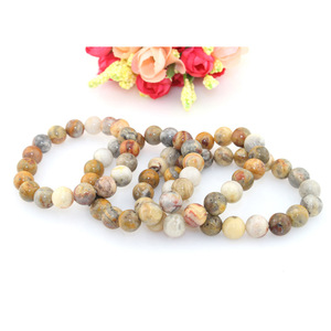 encaje loco ágatas ronda pulsera <span class=keywords><strong>de</strong></span> perlas bonito regalo para los hombres y las mujeres <span class=keywords><strong>de</strong></span> <span class=keywords><strong>la</strong></span> alta calidad elástico pulsera - Product Image 2