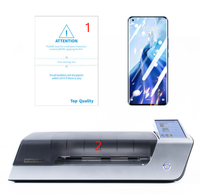 Autoadesivo del telefono cellulare personalizzato di vendita caldo di fabbrica macchina da taglio intelligente per la protezione dello schermo in idrogel anteriore e posteriore per iPhone 13/14