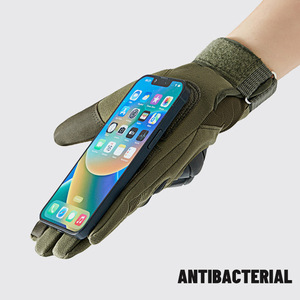 Sarung tangan bersepeda ST pria, jari penuh kontrol layar sentuh Anti selip luar ruangan balap dan latihan 2025 - Product Image 2