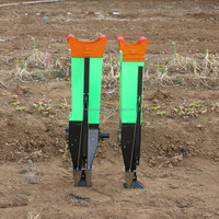 Semoir Agricole Portable Facile à Utiliser, Semoir Manuel Pratique, Planteur de Maïs, Planteur de Pois et Haricots, Semoir de Jardin