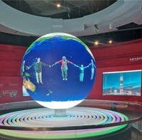 LED esférico diámetro 1M 1,5 m 2M P1.5 P1.8 P2 P2.5 P3 bola LED pantalla globo LED pantalla global esfera LED pantalla panel de pantalla led