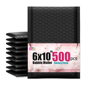 6x10 Inch Eco-Friendly Biodegradable Poly Padded Waterproof Bubble Mailer Envelopes Self Seal <b>Mailing</b> Bags for Small Business - Product Image 3