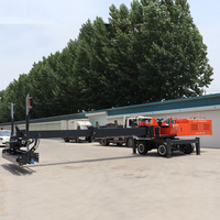 Machine à laser télescopique de taille moyenne pour le nivellement des sols en béton sur de grandes surfaces