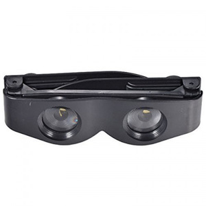 Binoculares de pesca estilo lupa con montura completa y diadema polarizada para observación en el agua - Product Image 1