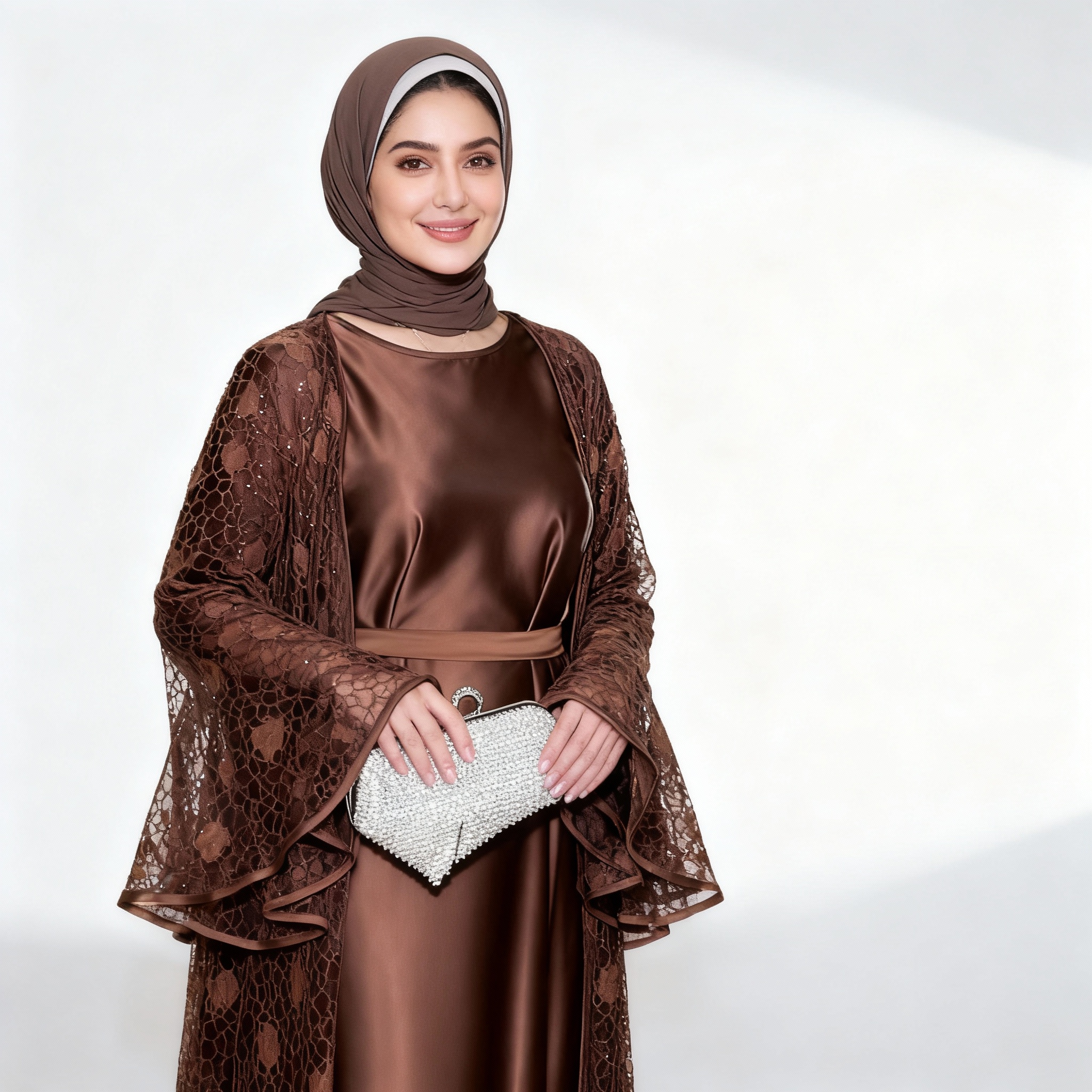 green emerald velvet dress Beautiful Emerald Green Gold Beaded Long Tail Hijab Maxi Evening Kaftan Ball Gown 36 main image 0