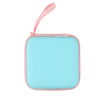 Kit de soin des ongles pour bébé en métal sans BPA, 6 pièces, avec coupe-ongles et ciseaux sécurisés, housse de protection pour les nouveau-nés de 0 à 24 mois