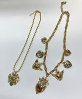 Collar Delicado de Lujo Chapado en Oro de 18k con Colgante de Corazón de Circón Collar con Colgante de Corazón de Ángel de Cristal Joyería de Fiesta para Mujer