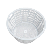 Grande boîte de rangement ronde en plastique 1.72kg PP matériel panier de pastèque pour nourriture vêtements jouets articles secs