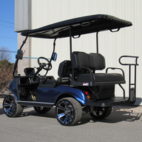 HDK EVOLUTION Voiturette Électrique Classique 4 Places à 4 Roues, Buggy Électrique, Voiturette de Golf Électrique
