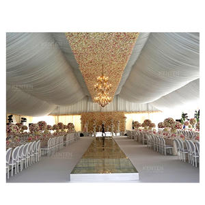 เต็นท์จัดงานแต่งงานแบบเคลื่อนย้ายได้ ขนาดตามสั่ง รองรับได้ 250 คน พร้อมเครื่องปรับอากาศ - Product Image 1