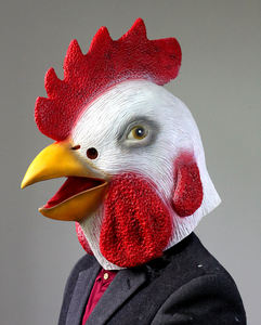 หน้ากากสัตว์ฮาโลวีนแบบสั่งทำ  หน้ากากแมว  หน้ากากยางสัตว์เหมือนจริงสำหรับผู้ใหญ่ - Product Image 6