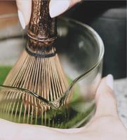 Vente en gros de fouets à matcha en bambou faits à la main, écologiques, avec logo personnalisé, 100 brins