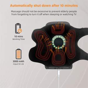 Masajeador de Rodilla Inteligente para Alivio del Dolor de Artritis con Compresa Caliente, Vibración y Amasamiento - Product Image 2
