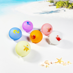 Produttore di fabbrica 12/24 pz in un pacchetto di supporto personalizzato in Silicone sicuro e morbido bomba ad <span class=keywords><strong>acqua</strong></span> <span class=keywords><strong>per</strong></span> bambini <span class=keywords><strong>acqua</strong></span> gioco di combattimento - Product Image 3