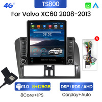 Autoradio Android MEKEDE Android 11 8+128G pour Volvo XC60, caméra 360°, Car-play+auto, lecteur DVD, système multimédia automobile Android