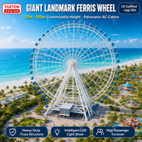 Grande Roue Géante de 50m, 55m, 65m, 88m, 120m pour l'Attraction Touristique et les Parcs d'Attractions, Fournisseur Chinois, à Vendre