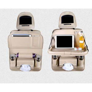 Leather <strong>Car</strong> Accessory <strong>Car</strong> Back <strong>Seat</strong> <strong>Organizer</strong>, <strong>Seat</strong> Back <strong>Organizer</strong> Travel Storage <strong>Car</strong> <strong>Organizer</strong> with Tablet Holder