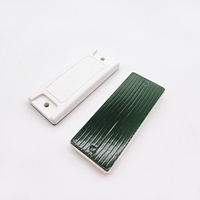 Étiquettes anti-métal ABS NFC RFID HF de 78x31 ICODESLI-X imprimées au laser de taille personnalisée pour la gestion des stocks et des actifs d'entrepôt