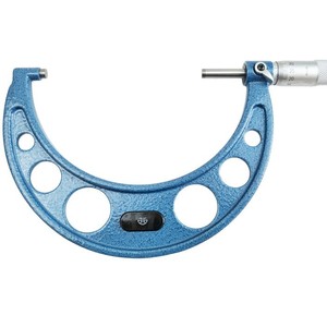 Qinghai Outside <b>Micrometer</b> 0-25mm 0.01mm Resolution Alloy Steel Measuring Tool - Product Image 3
