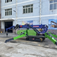 Prix d'usine Chine Jiusheng Grue araignée sur chenilles 3, 5 et 8 tonnes CE/EPA à vendre