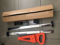 Cortador Manual Duradero para Placas de Yeso, Herramienta Ajustable de Empuje Manual para Cortar Paneles de Yeso, Doble Mango con Regla de Acero Inoxidable