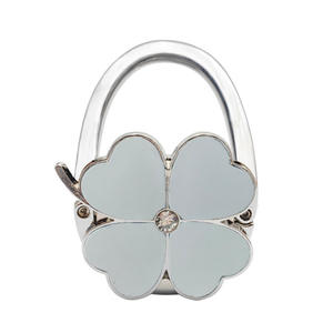 يد محمولة بأربع أوراق برسيم معدنية قابلة للطي محفظة طاولة ديكور مكتب هدية للمنزل والمكتب - Product Image 2