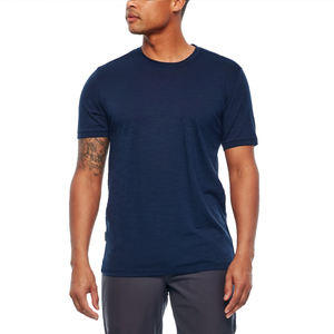 <span class=keywords><strong>Polo</strong></span> sportiva XXL Unisex su misura t-shirt 100% lana Merino leggera a manica corta tinta unita e a righe con motivi da uomo - Product Image 5