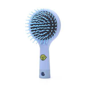 Cepillo antiestático creativo para chica de dibujos animados al por mayor, cepillo de pelo con cojín de <span class=keywords><strong>aire</strong></span> y mango pequeño bonito con estampado de animales y espejo - Product Image 6