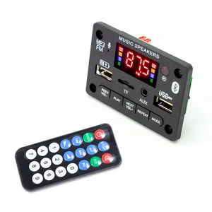 12V Auto Usb MP3 Radio Speler Bt Draadloze Tf Reader Audio Voice Recorder Eindversterker Decoder Board Modulo