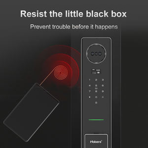 Serratura Intelligente con Riconoscimento Facciale Tuya APP, Visione Notturna a Infrarossi 3D, Riconoscimento Venoso del Palmo per Appartamenti, Serratura Antifurto - Product Image 4