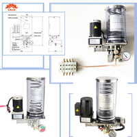 Pompe à graisse électrique PLC 24V 220V 1,8L, lubrificateur semi-automatique à graissage progressif, pression 150Kgf/cm2 pour