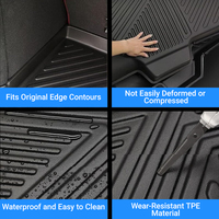 Prix d'usine Accessoires intérieurs pour voiture Tapis de sol 3D 5D durables en TPE pour JETOUR T1 2026