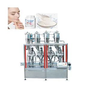 Machine de remplissage de poudre entièrement automatique pour remplisseur de poudre de café en poudre de protéine de lait