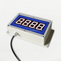 Pantalla Digital Segmentada a Prueba de Agua con Carcasa de ABS, Pantalla LED de 1.8 Pulgadas y 4 Dígitos