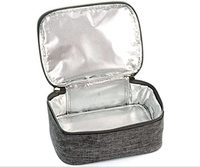 Eco Bento Kleine wasserdichte Studenten Oxford Logo isolierter Kühler Tote Picknick Schule Lunchbox Tasche für Kinder