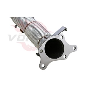 ท่อไอเสียแบบ Vortex Heat Shielded Downpipe สำหรับ Honda Civic Type R FL5 FK8 2.0T รุ่น Performance Racing - Product Image 6