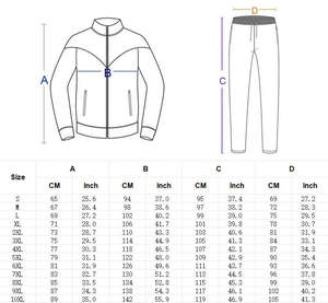 कस्टम ट्रैक सूट यूनिसेक्स जॉगर हल्के स्वेटसूट ट्रैकसूट विंडब्रेकर जैकेट और स्वेटर सेट - Product Image 3