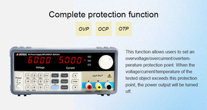 Alimentation régulée à sortie unique 60V 3A 180W, interface réglable linéaire variable pour usage industriel et en laboratoire - Product Image 5