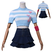Disfraz de Cosplay para Mujer Adulta, Estilo Anime Bidimensional, para Halloween, Uso Diario, Juego de Rol, Mágico, Inspirado en Películas y Series de TV