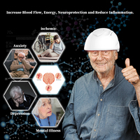 810nm lunghezza d'onda parkinsons trattamento delle malattie photobiomodulation laser Casco