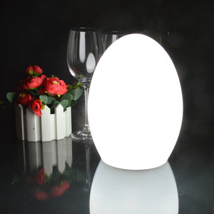 IP65 impermeabile telecomando LED da esterno Cordless bar tavolo da pranzo ricaricabile lampada uovo <span class=keywords><strong>con</strong></span> batteria - Product Image 2