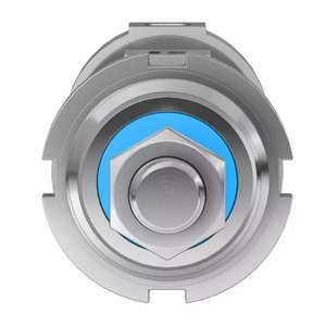 Cylindre à double action FE-STO DSNU-50-200-PPV-A, tout neuf, 100% original, course de 200 mm, amortissement réglable, RS485 196047 - Product Image 5