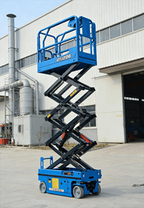 6 <span class=keywords><strong>m</strong></span> 8 <span class=keywords><strong>m</strong></span> 10 <span class=keywords><strong>m</strong></span> 12 <span class=keywords><strong>m</strong></span> 14 <span class=keywords><strong>m</strong></span> Hubhöhe Selbstfahrende Scherenhebebühne mit Sicherheitsfunktionen und Einfacher Bedienung - Product Image 4