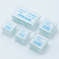 Wholesale OEM Yaohua Brand High Quality 100Pcs Microscope Slide Cover Glass Lab 24X40mm Durable