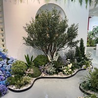Arbre d'olivier artificiel en gros de 1,80 m, plante d'olivier artificielle réaliste en pot pour décoration intérieure de salon