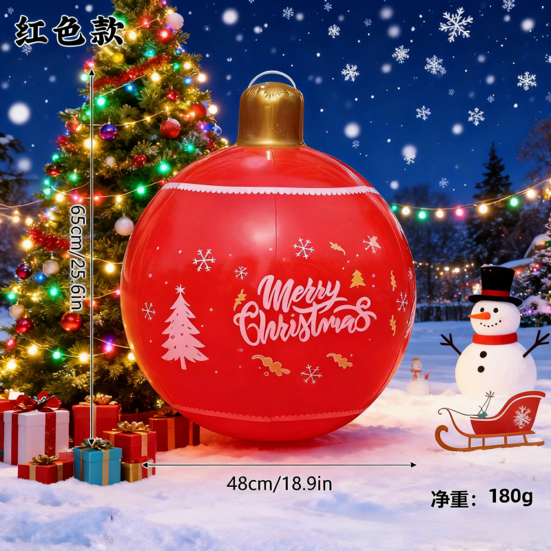 bola de navidad roja